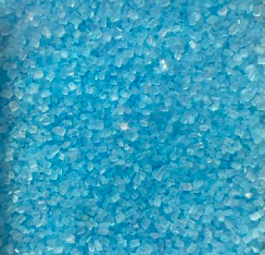 Cukrové krystalky – Světle modré