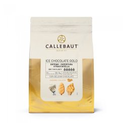 ICE Chocolate Callebaut -  zlatá Ice Gold