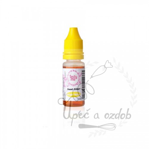 Tekutá jedlá potravinářská barva žlutá