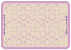 Silikonová podložka na pečení makronek