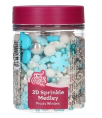 Vánoční cukrový 3D mix - Frosty Winters
