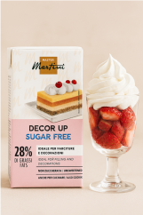 Rostlinná šlehačka Decor Up BEZ CUKRU 1l