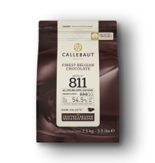 Callebaut 811 – hořká čokoláda 54,5 %