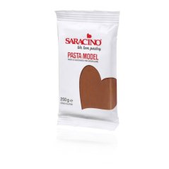 Modelovací fondán na dort Saracino hnědý (250 g)