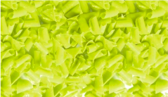 Čokoládové hobliny limetkové - jasně zelené 50g