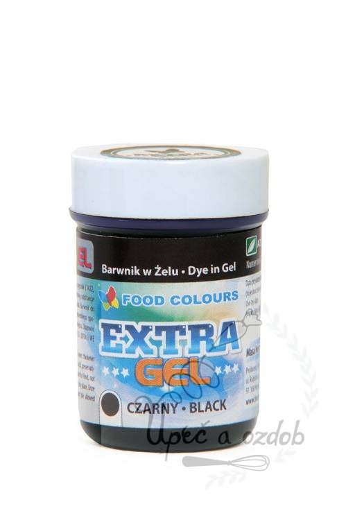Food Colours gelová barva (Extra Black) extra černá 35 g