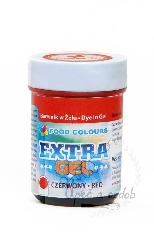 Food Colours gelová barva (Extra Red) extra červená 35 g