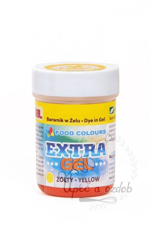 Food Colours gelová barva (Extra Yellow) extra žlutá 35 g Food Colours gelová barva (Extra Yellow) extra žlutá 35 g