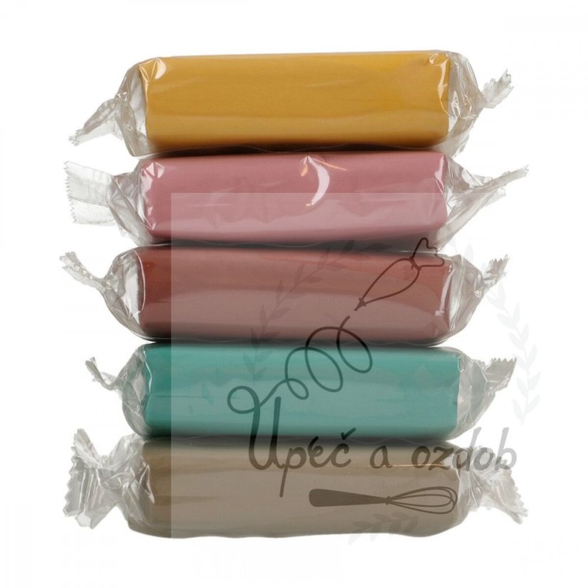 Barevné potahovací hmoty Funcakes - Barvy země