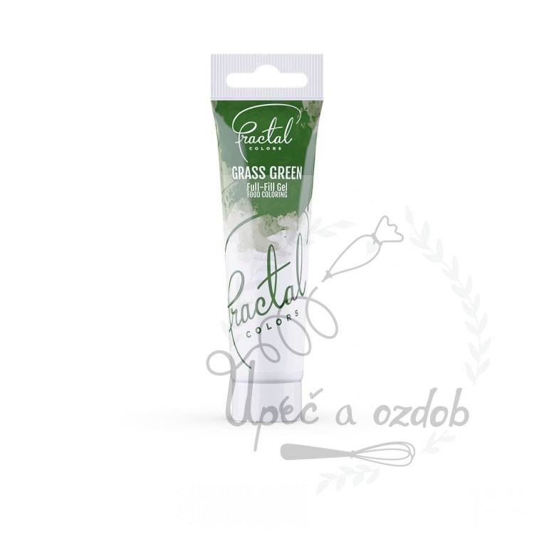 Gelová barva Fractal - Grass Green (30 g)