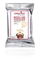 Modelovací čokoláda Saracino bílá 250 g