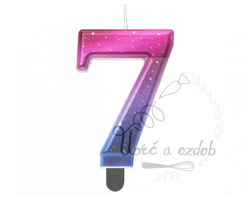 Svíčky vesmír čísla - svícky vesmir: 7