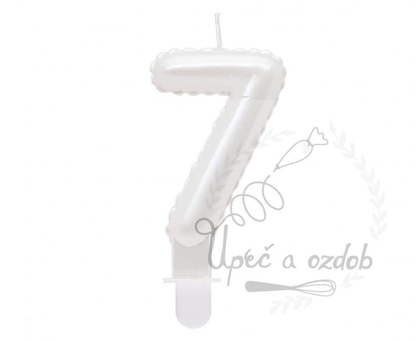 Svíčky bílé čísla - Svíčky bílé: 7