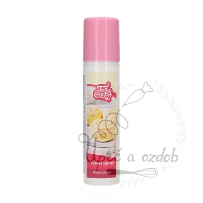 Sametový efekt  Funcakes  White Choco 100 ml