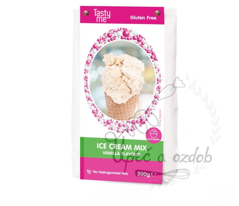 Zmrzlinová směs vanilková 200g - bez lepku