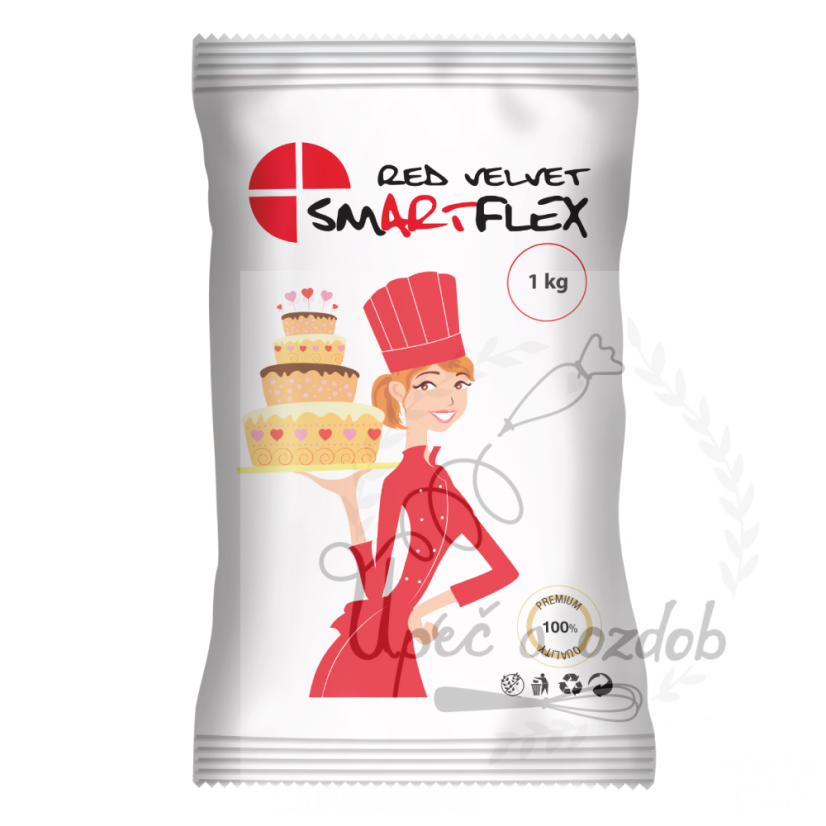 Smartflex Red Velvet Vanilka 1 kg v sáčku
