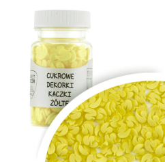 Cukrové zdobení - žluté kachničky