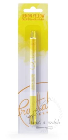 Fractal Caligrafické barvicí pero - Žlutá