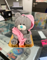 Medvídek s ručníkem