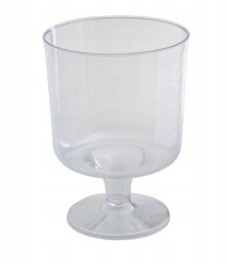 Elegantní plastový kelímek na nožičce - 200 ml