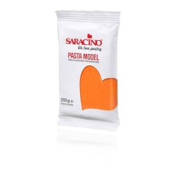 Modelovací fondán na dort Saracino oranžový (250 g)