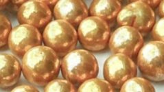 Cukrové kuličky velikosti III - zlaté