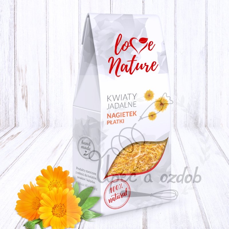 Jedlé květy - Měsíček lékařský okvětní lístky 15g