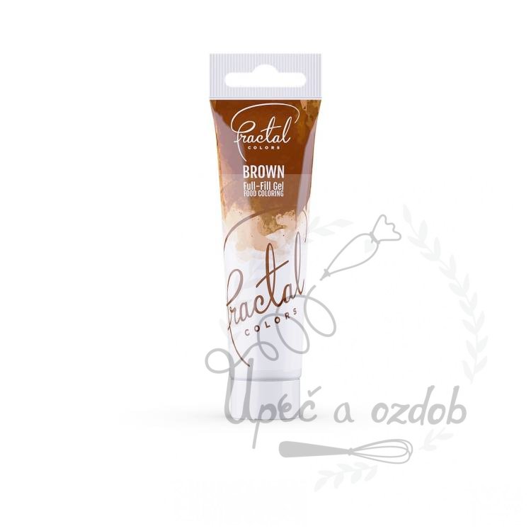 Gelová barva Fractal - Brown (30 g) Gelová barva Fractal - Brown (30 g)