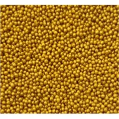 Cukrový máček zlatý - 2mm