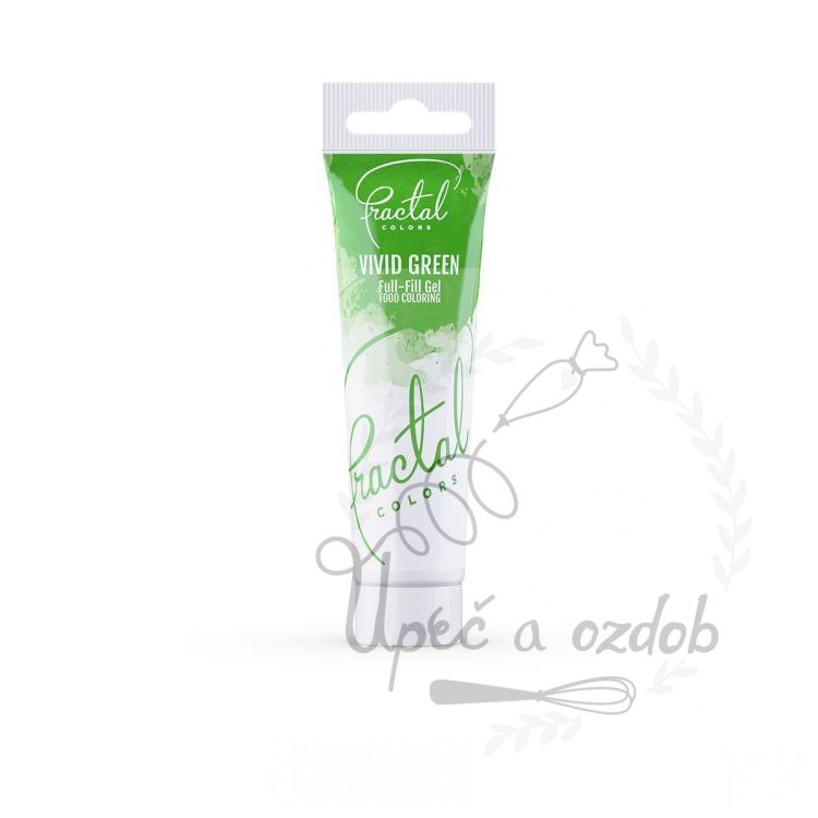 Gelová barva Fractal - Vivid Green (30 g)