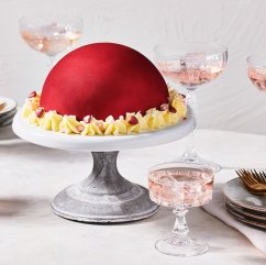 Metalická barva ve spreji Funcakes - Červená