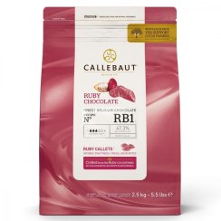 Ruby čokoláda Callebaut 47,3%