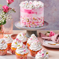 Směs na sněhobílý bílkový krém - Enchanted Cream Funcakes