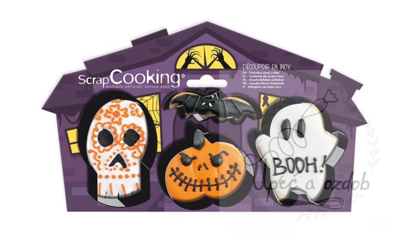 Vykrajovátka na perníčky Halloween 4ks