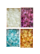 Jedlý papír- mini květy více barev 40ks