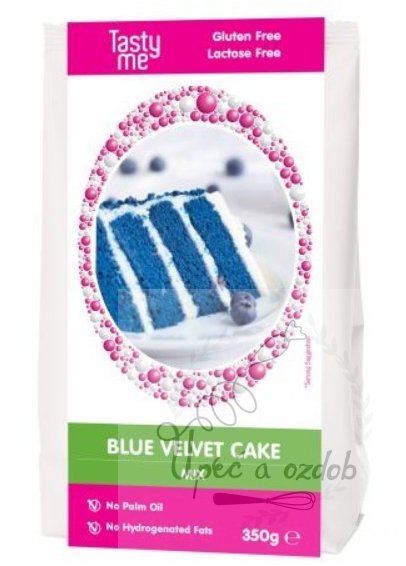 Dortová směs modrý samet 350g - bez lepku