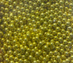 Zlaté kuličky I průměr 4,5 mm