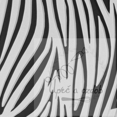 Strukturální podložka Bold Zebra (Zebra)