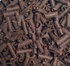 Čokoládové hoblinky hořké