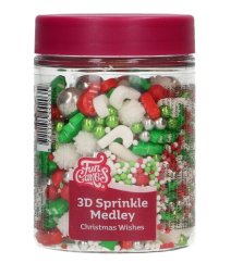 Vánoční cukrový 3D mix - Christmas Wishes