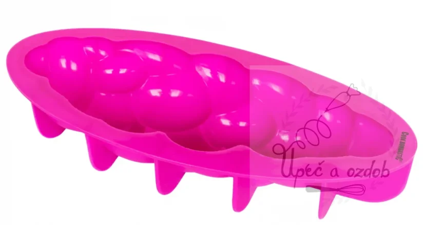 Silikonová pečicí forma na vánočku