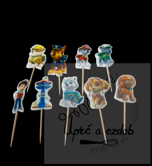 Zápich sada - Tlapková patrola