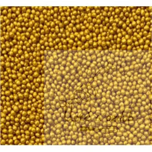 Cukrový máček zlatý - 2mm Cukrový máček zlatý - 2mm