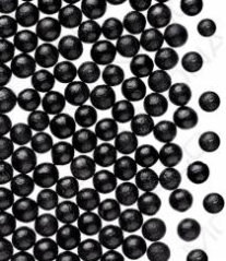 Cukrové rýžové kuličky I – černé 50g