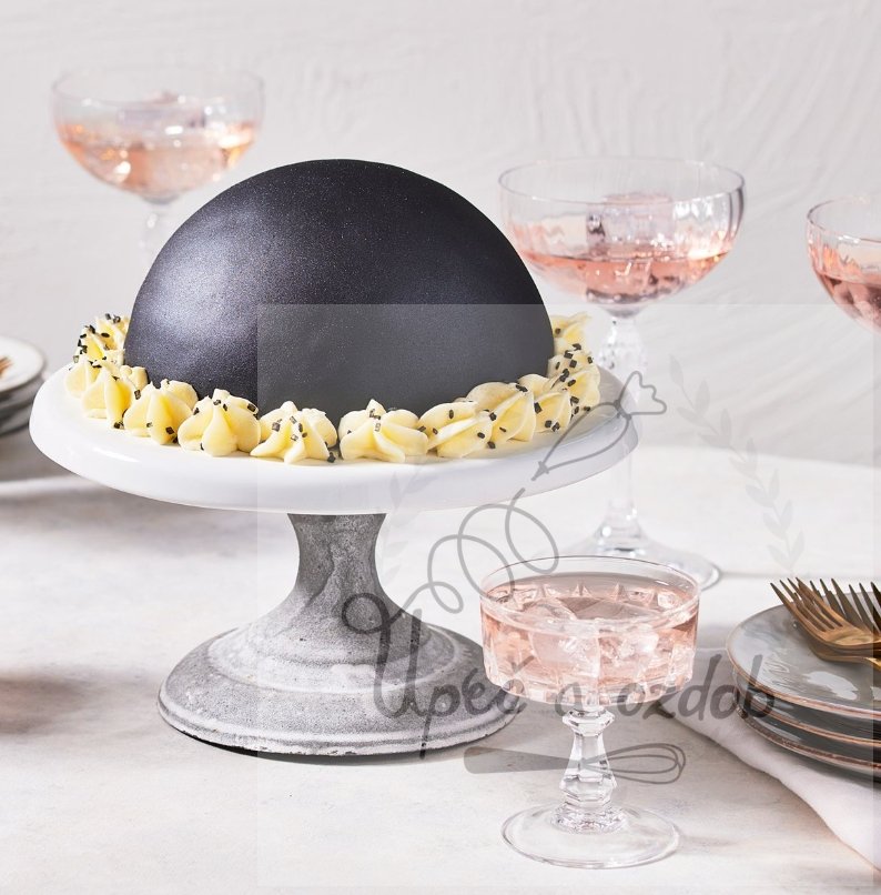 Metalická barva ve spreji Funcakes - Černá