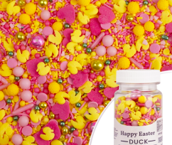 Cukrové zdobení - Happy easter duck 70g