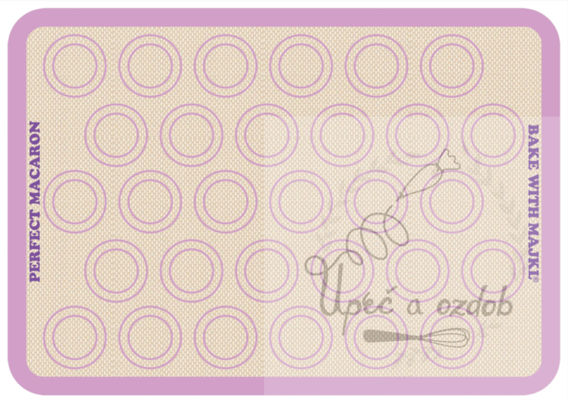 Silikonová podložka na pečení makronek - macaronemiy: 250g