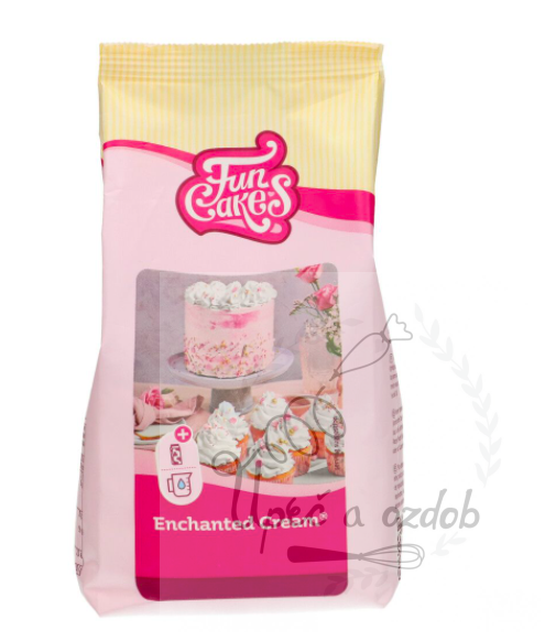 Směs na sněhobílý bílkový krém - Enchanted Cream Funcakes