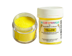 Cukrové třpytky Sugarflair - Žluté