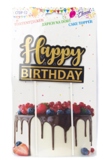 Zápich na dort Happy Birthday